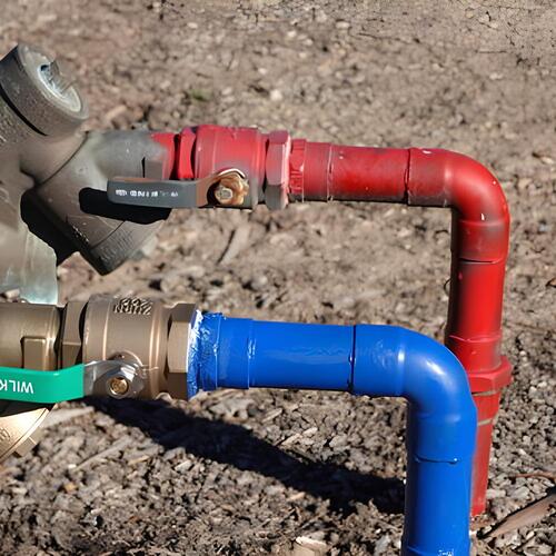 pair of backflow devices